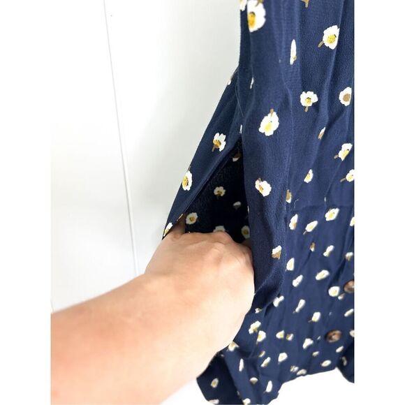 Madewell Button-Back Easy Dress in Daisy Dots Size XXS - Picture 13 of 13